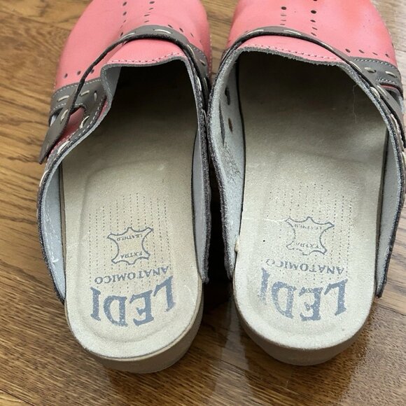 LEDI 311 Anatomic Clogs – European Leather Comfort, Size 8 - Picture 4 of 9